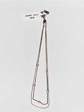 Delicate Rose Gold Layered Necklace